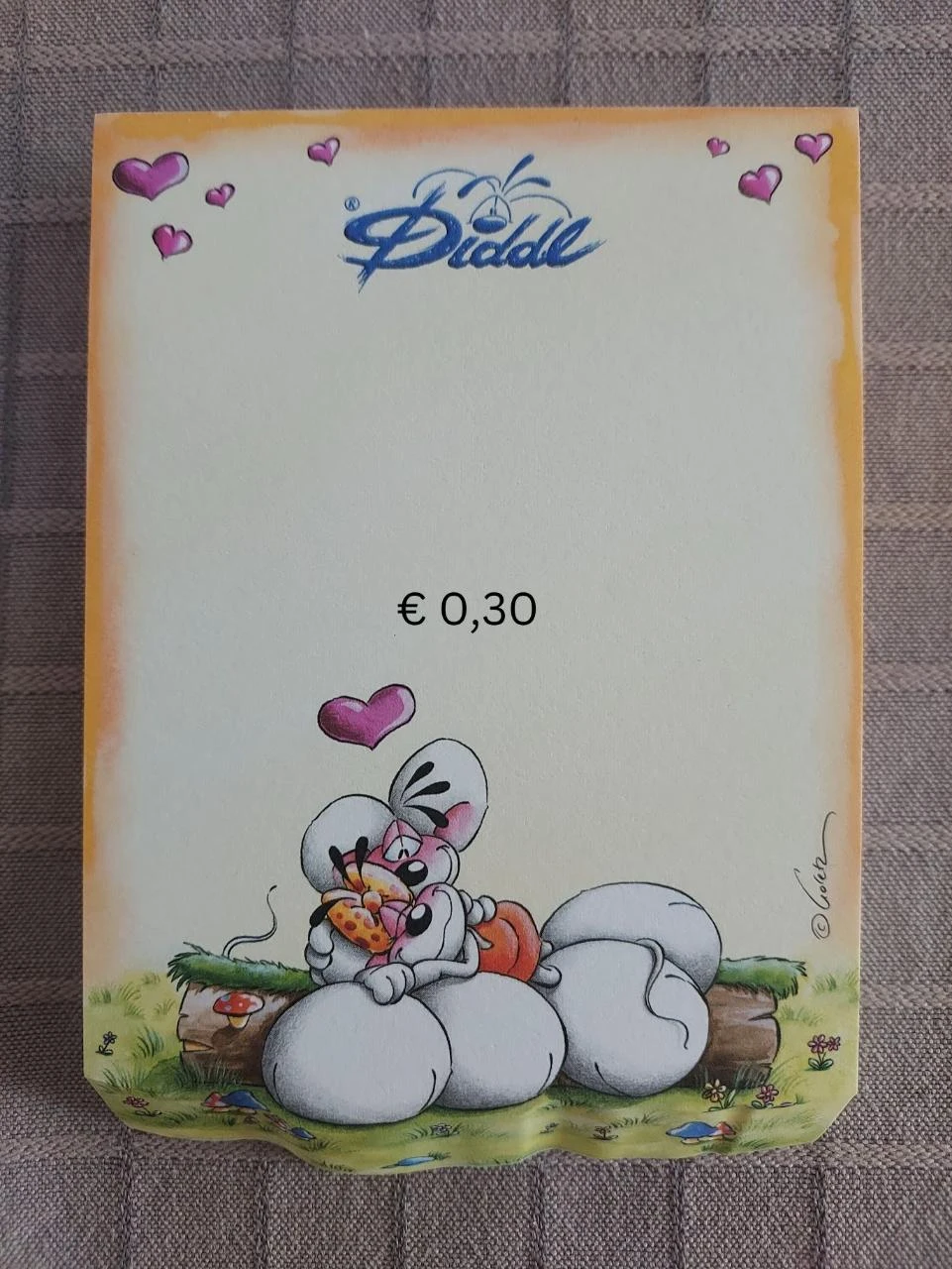* Diddl relief blaadje 40 *